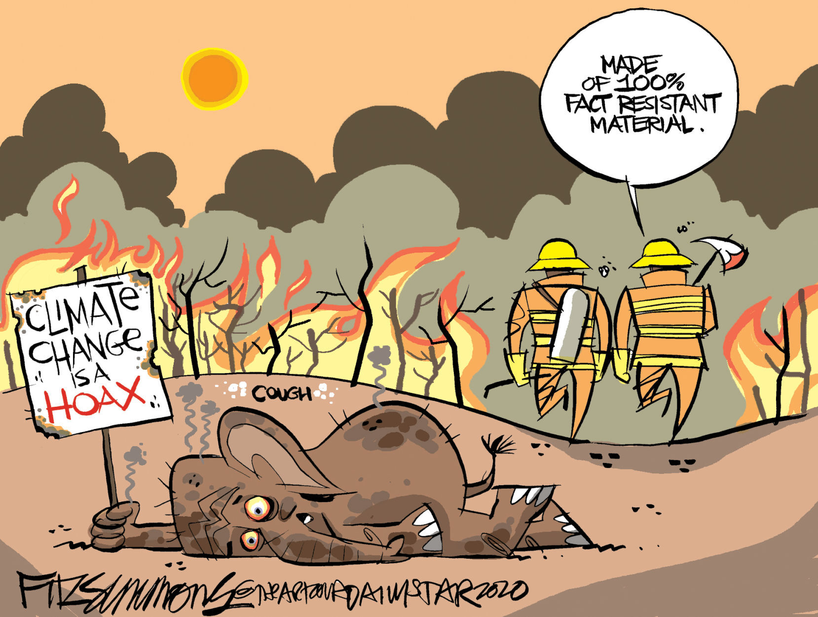 Daily Fitz Cartoon: Ashen